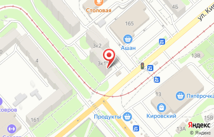 Банкомат МИнБанк в Пролетарском районе на карте