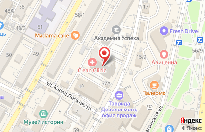 Адвокатский кабинет Рыженкова С.В. на карте