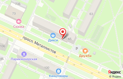 Магазин женской одежды в Санкт-Петербурге на карте
