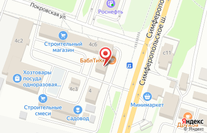 Аптека ТорМаг на Симферопольском шоссе на карте