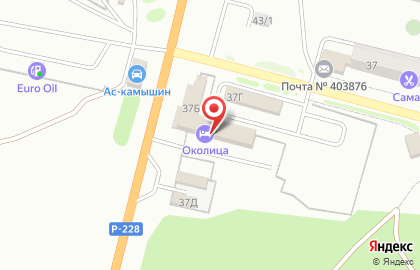 Гостиница Околица в Волгограде на карте