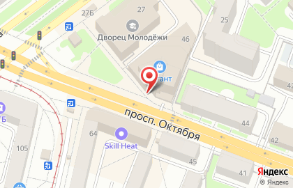 Ателье по ремонту и пошиву одежды Шарм на проспекте Октября на карте