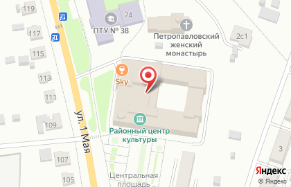 Централизованная бухгалтерия в сфере культуры на карте