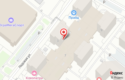Салон-парикмахерская Кудряшка в Ханты-Мансийске на карте