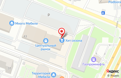 Магазин товаров для сада и дачи хит Сезона в Екатеринбурге на карте