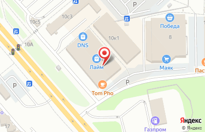Салон мебели Сокруз на Автозаводском шоссе на карте