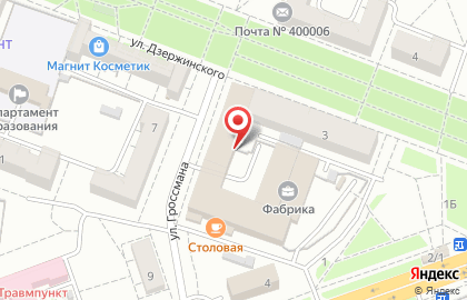 Тенториум в Тракторозаводском районе на карте