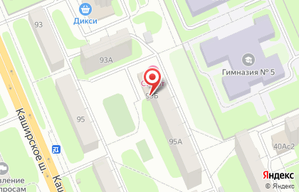 Служба доставки бургеров DoubleBurger на карте