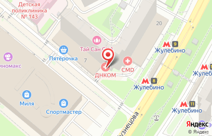 Научный центр молекулярно-генетических исследований Днком в Москве на карте
