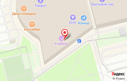Детский город профессий КидБург на проспекте Космонавтов на карте