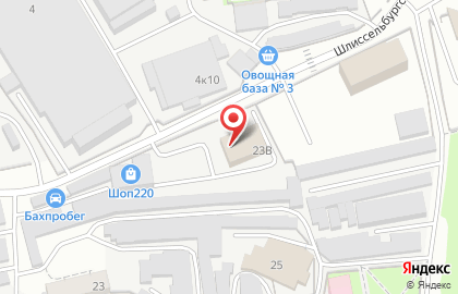 Оптовая компания Azbuka Food на Шлиссельбургской улице на карте