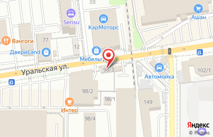 Установочный центр АвтоТеатр в Карасунском округе на карте