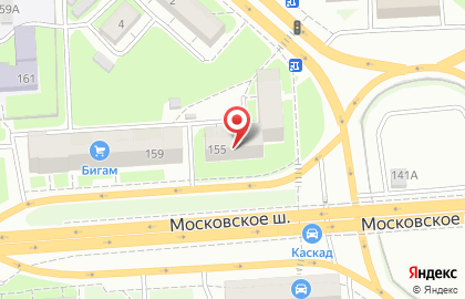 Оптовая компания Медтехника-Ресурс на Московском шоссе на карте