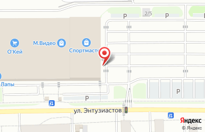 Сервисный центр Апгрейд-Сервис на улице Энтузиастов на карте