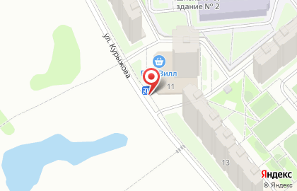 Супермаркет Лента в Москве на карте