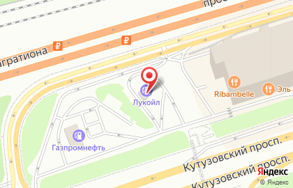 ЕКА на Кутузовском проспекте на карте