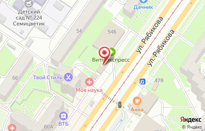 Магазин Индюшкин в Засвияжском районе на карте