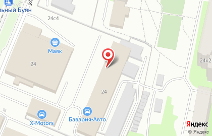 Сервисный центр Бавария-Авто в Архангельске на карте