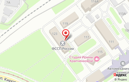 Отдел судебных приставов по Автозаводскому району на карте