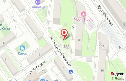 Киоск и водоматов Ново-Лядовская вода на улице Индустриализации на карте