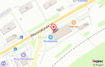 Цветочный салон Rosalia Flowers на Московской улице на карте