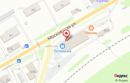 Цветочный салон Rosalia Flowers на Московской улице на карте