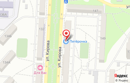 Магазин Стройбат в Кировском районе на карте