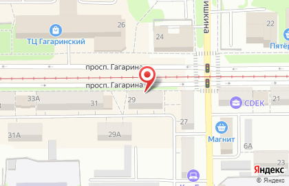 Комиссионный магазин Центр на проспекте Гагарина на карте