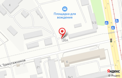 Продуктовый магазин в Екатеринбурге на карте
