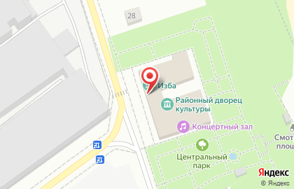 Дворец культуры в Воронеже на карте