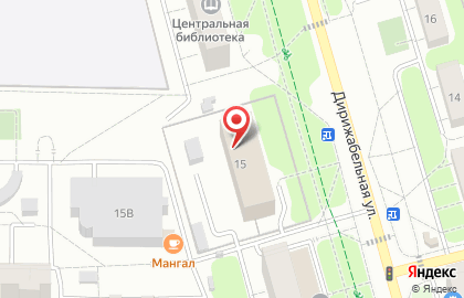 Компания Ростелеком на Дирижабельной улице на карте