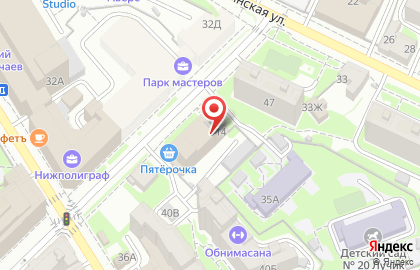 Газета Московский комсомолец в Нижегородском районе на карте