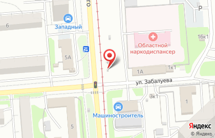 Киоск по продаже молочной продукции на площади Карла Маркса на карте