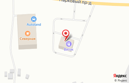 Автосервис ВиТЭК в Парковом проезде на карте