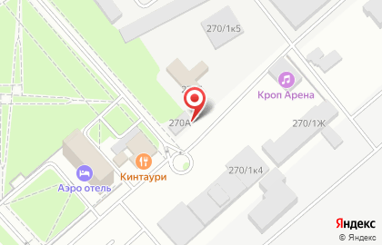Киоск фастфудной продукции, Первомайский район на проспекте Шолохова на карте