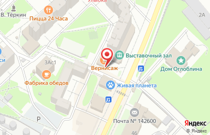 Кулинария в Москве на карте