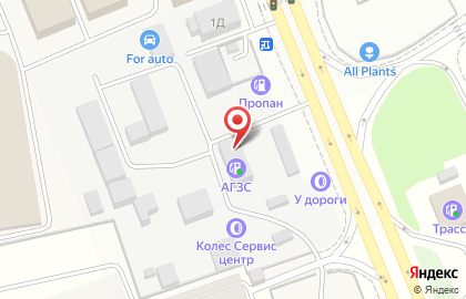 Шинный центр для грузового транспорта Колес Сервис Центр на Осташковском шоссе в Мытищах на карте