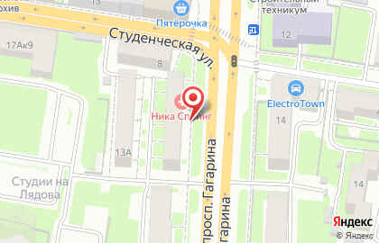 Сервисный центр Сервис Мобильной Техники на проспекте Гагарина на карте