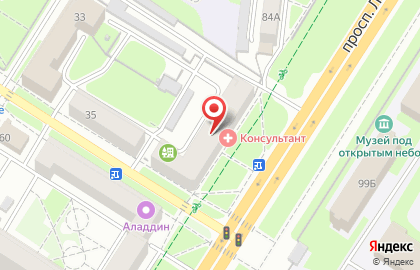 СКИП на проспекте Ленина на карте