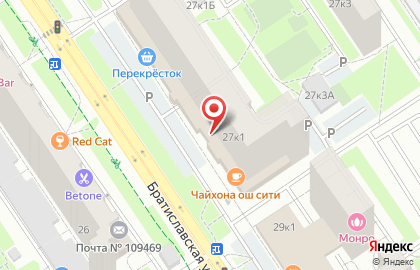 Кафе-пиццерия Pizza Express 24 на Братиславской улице на карте
