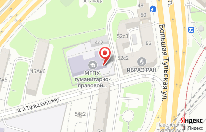 Московский Городской Педагогический Университет (мгпу) Географический Факультет на карте