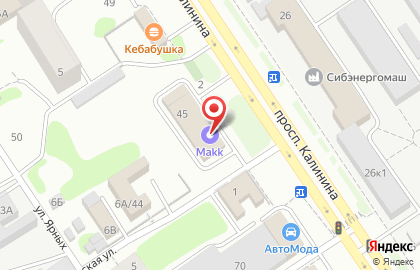 Интернет-магазин ЕвроАвто в Октябрьском районе на карте