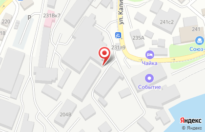 Сауна Гавань в Первомайском районе на карте