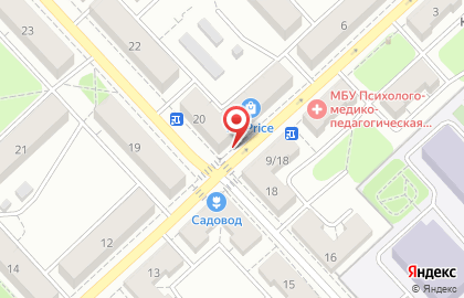 Магазин Fix Price на улице Островского на карте