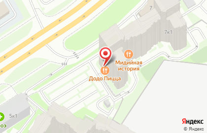 Супермаркет Перекрёсток на Кушелевской дороге на карте