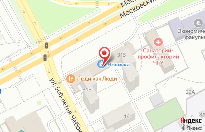 Автошкола Веста на Московском проспекте на карте