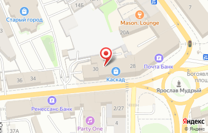 Лукошко на Большой Октябрьской улице на карте
