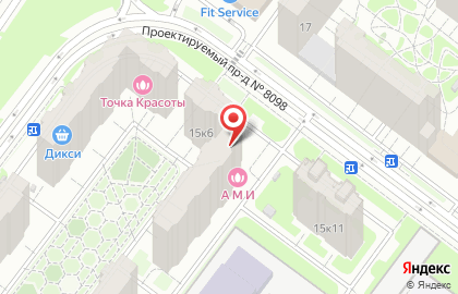 Супермаркет Ярче! в Москве на карте