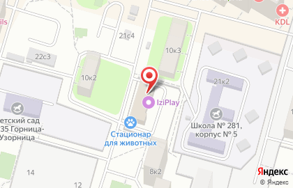 Кибер-клуб iziPlay в Бабушкинском районе на карте