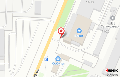 Столовая час пик на Тургоякском шоссе на карте